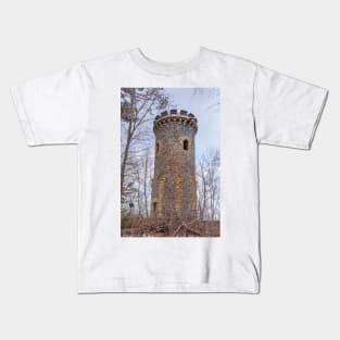 Resin; low mountain range; Forest; Steinberg Tower; Imperial Tower; Tower; observation tower Kids T-Shirt